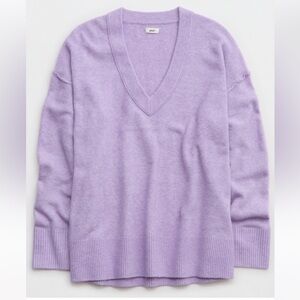 Aerie Unreal V Neck Sweater